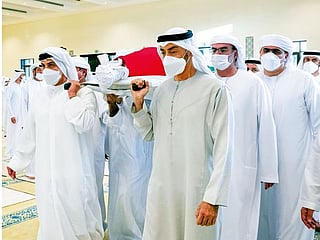 Sheikh Khalifa laid to rest at Al Bateen cemetery in Abu Dhabi