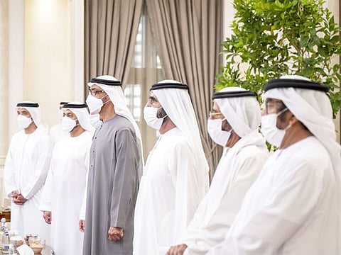 UAE mourns Sheikh Khalifa: Sheikh Mohamed bin Zayed accepts Rulers' condolences