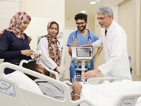 The camp at Thumbay University Hospital in Al Jurf, Ajman, is being organised to identify and meet the health and wellness requirements of UAE residents.