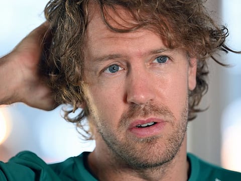 Aston Martin's German driver Sebastian Vettel paid a big price for a momentary lapse in concentration when he left the bag unattended in unlocked car.