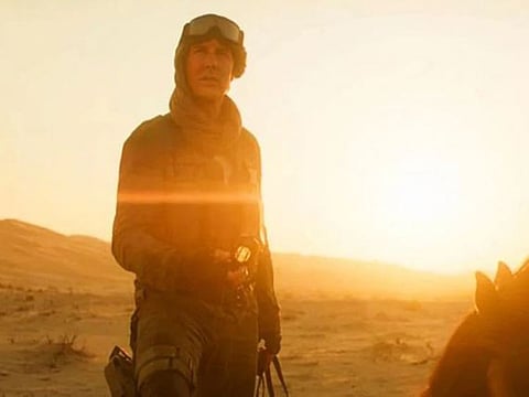 Tom Cruise in a screengrab of ‘Mission: Impossible — Dead Reckoning Part One’ trailer