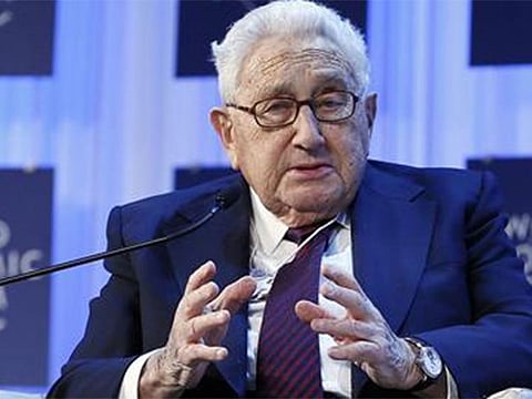  Kissinger’s meeting with Li comes as John Kerry, special presidential envoy for climate, is also in Beijing for climate talks.