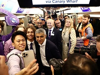 Photo: London's Elizabeth line rail link finally opens