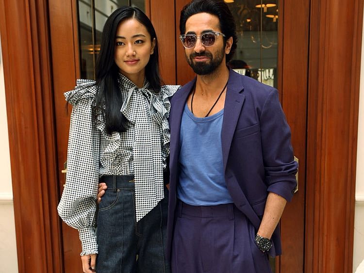 Ayushmann Khurrana and Andrea Kevichusa from 'Anek'