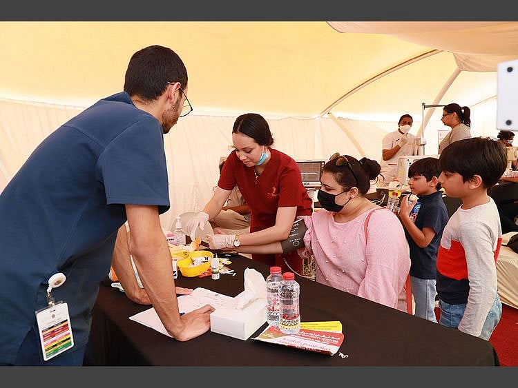 Thumbay University Hospital’s Free Mega Medical and Dental Camp