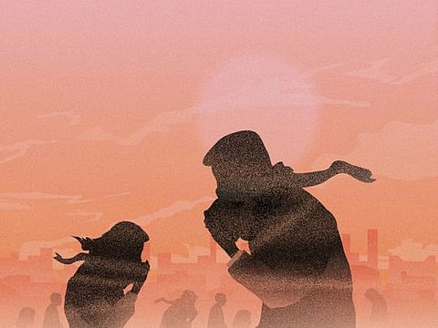 Skies in several countries in the Middle East turned an apocalyptic orange as dust, sand whirled through the air this month