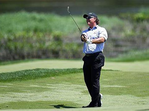  Scott McCarron (pictured) and Steven Ames share lead after second round at the Senior PGA Masters in Michigan.