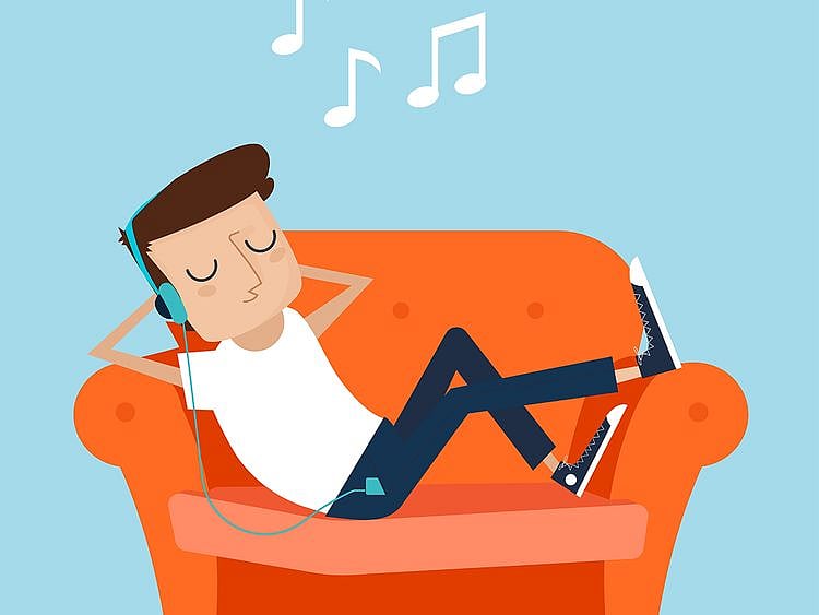 OPN Boy listening to music 