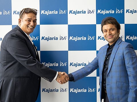 Bobby J Suri, Managing Director, RMF and Rishi Kajaria,  Managing Director, Kajaria 