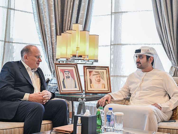 MAKTOUM with Mark E Tucker, Chairman of HSBC GROUP