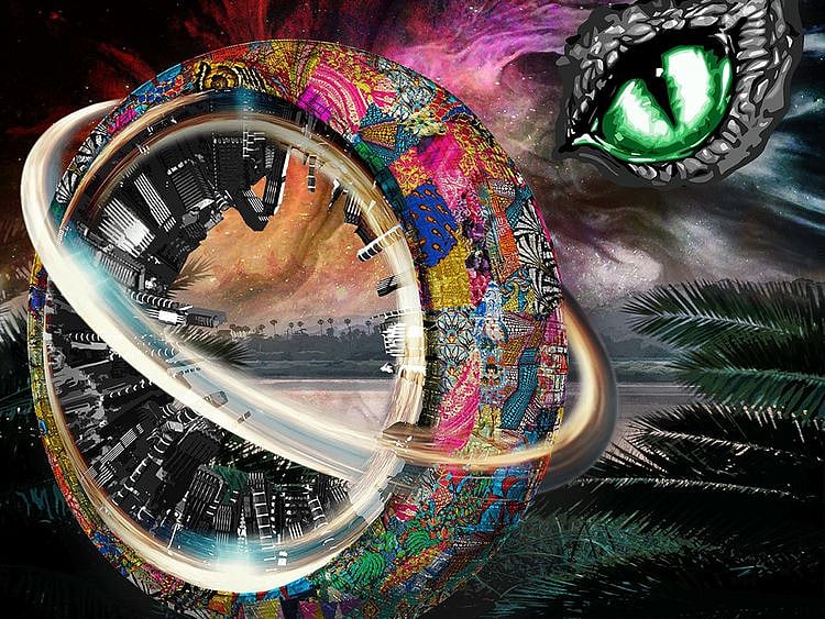 NFT Ethernal Gates Artwork