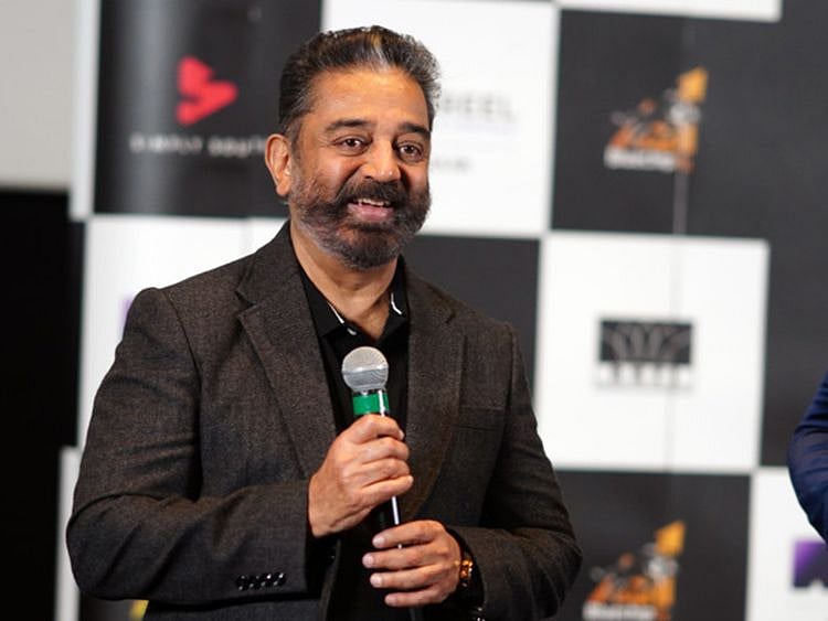 Kamal Haasan in Dubai to promote 'Vikram'