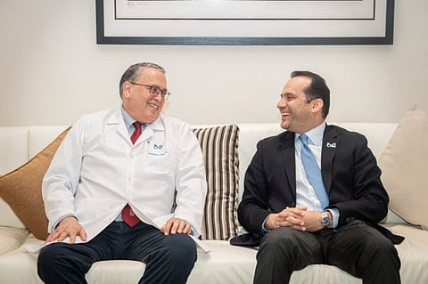 Dr Waldo Concepcion and Dr Farhad Janahi. 