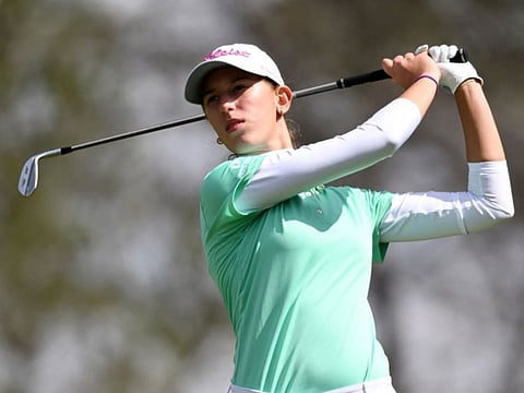 Dubai-based teenager Chiara Noja is returning to tournament golf on the LETAS.