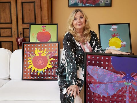 NFT artist Petra Kaltenbach has transformed the art scene in the UAE with her unique paintings.