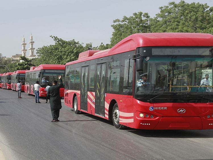 Karachi buses