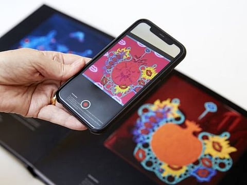 NFT art in Dubai: 60-year-old German expat uses augmented reality to revolutionise paintings

