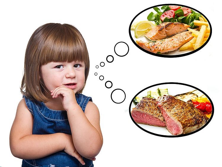 What should a child eat for good health?