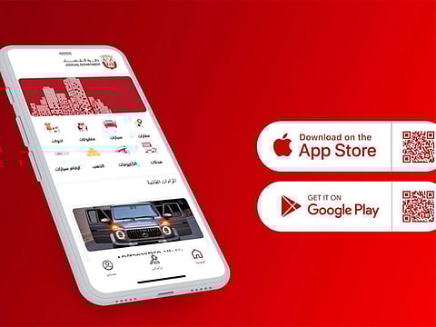 The new auction app, which has been registered with the Ministry of Economy as an intellectual property right of the Judicial Department, offers numerous advantages that allow quick access to the services using digital identity, while providing innovative options for bidding, including express bidding and automatic electronic bidding.