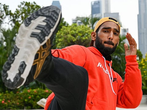 Singapore: There are 1.4 billion people in India but none currently on the books of the Ultimate Fighting Championship (UFC). Anshul "King of Lions" Jubli believes he's about to change that.