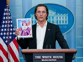 Matthew McConaughey makes impassioned speech for Uvalde victims, calls for gun legislation at White House