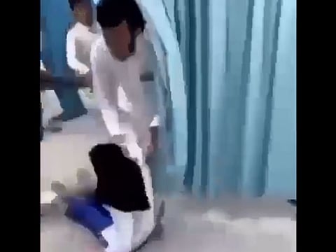 A viral video showed the Saudi nurse being dragged by a man on the floor of the hospital in Asir region in south-western Saudi Arabia, sparking massive anger and calls for punishment against the assaulter.
