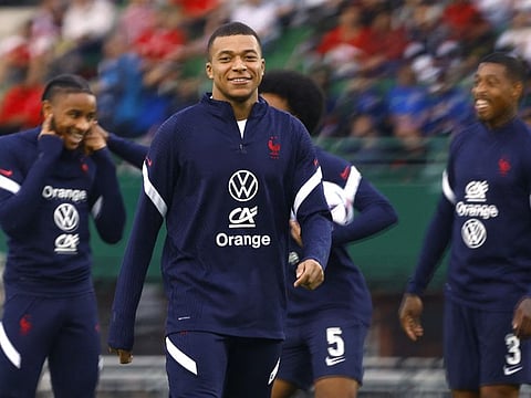 France's Kylian Mbappe was on target in their UEFA Nations League match against Austria.