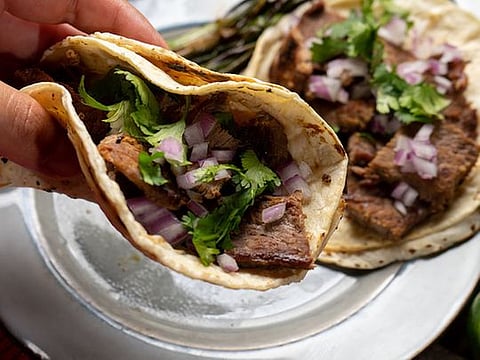 Love street food? Don't miss the Mexican ribeye asada tacos
