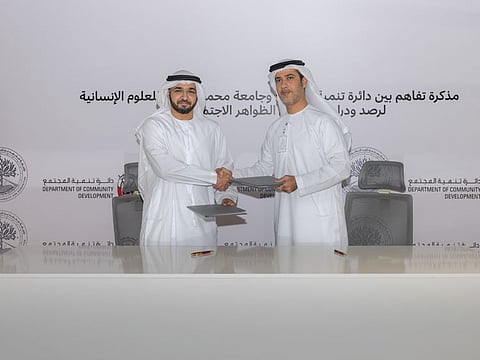 The agreement was signed by Hamad Al Dhaheri and Dr Khaled Al Dhaheri in the presence of other officials from both the entities.