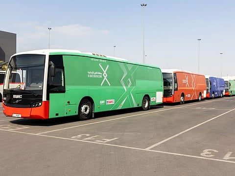 RTA launches public buses with distinctive identity for commuters to Al Qouz Creative Zone in Dubai