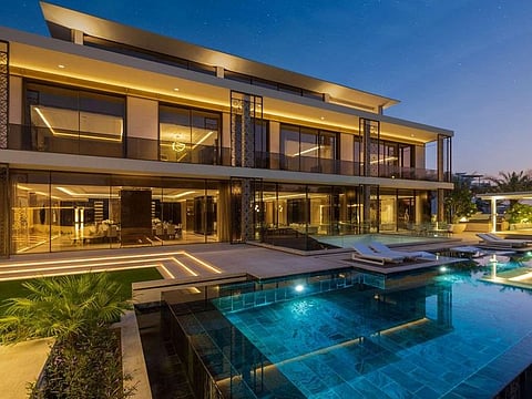 The XLV at Emirates Hills. The seller is asking for Dh225 million with demand for Dubai's Dh100 million and over homes running at its peak.  