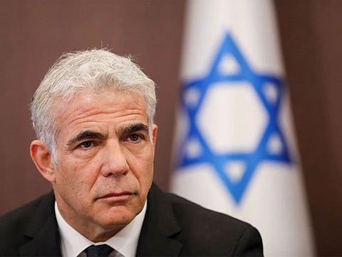  Israeli Prime Minister Yair Lapid.