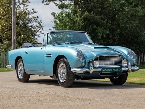 Look! David Brown’s Aston Martin DB5 Convertible up for sale