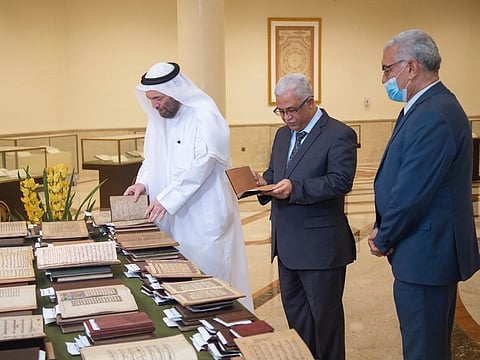 The batch includes 249 original manuscripts whose topics include language, grammar, morphology and other disciplines