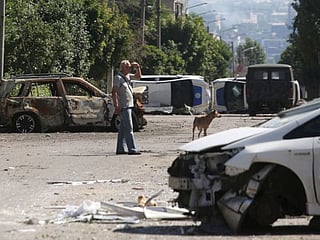 Russian refinery says it was struck by drones from direction of Ukraine