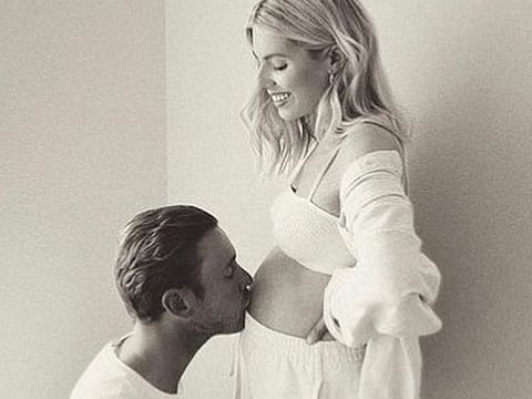 Stuart Broad and Mollie King