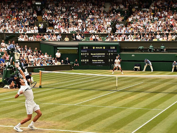 Djokovic and Nadal