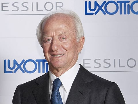 Del Vecchio's net worth was $25.7 billion as of June 1.