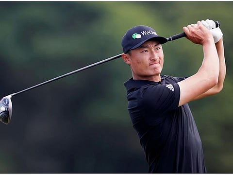 Li Haotong earned his third European Tour title and first since he edged out Rory McIlroy by a stroke at the Dubai Desert Classic in January 2018.