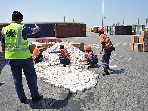 Dubai Customs succeeded in thwarting several attempts to smuggle narcotic substances, which included tramadol tablets, captagon, opium, heroin, hemp seeds, crystal meth and marijuana