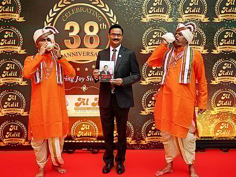 Dhananjay Datar at the launching ceremony of his autobiography in Dubai on Thursday