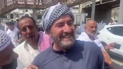 On reaching the Saudi holy city of Medina, Mohammad got reunited with his family and headed to Mecca.