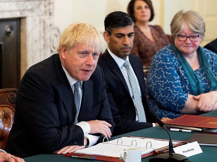 British Prime Minister Boris Johnson 