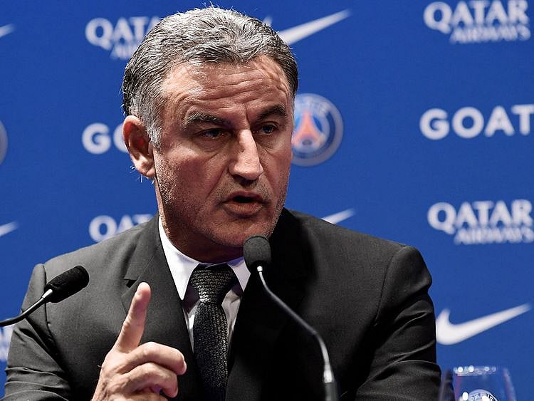 Football - PSG coach