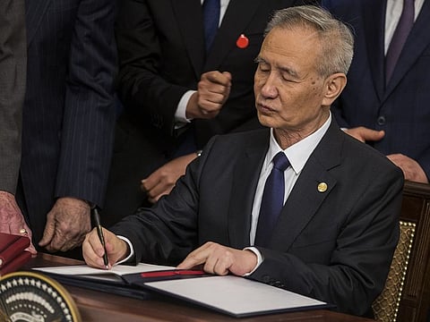 Liu He, China's Vice-Premier, had a round of talks with US Treasury Secretary Janet Yellen on bringing down some of the tariffs on Chinese imports into the American market.