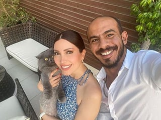 Syrian actress-singer Nesreen Tafesh marries Egyptian dentist