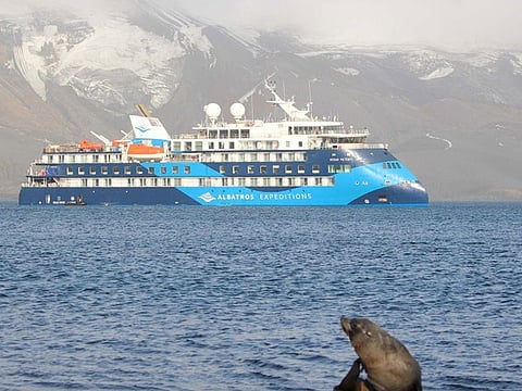 A four-member team of Antarctica explorers from the UAE is shocked by unprecedented events during their expedition