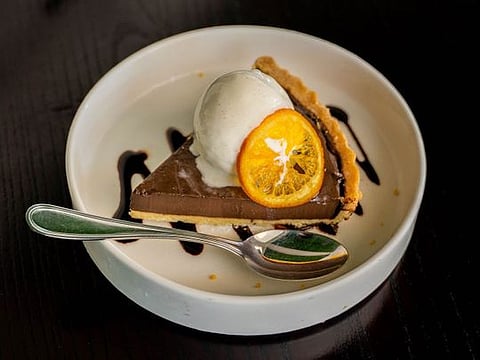 Chocolate and Orange Tart 