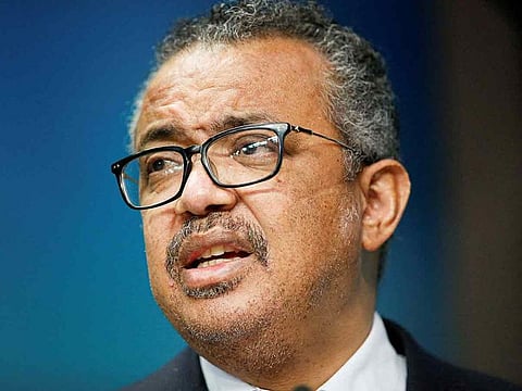 World Health Organisation Director-General Tedros Adhanom Ghebreyesus