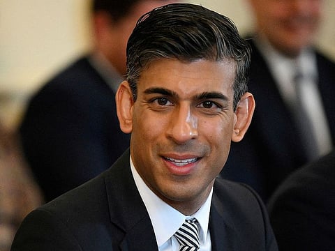 FILE PHOTO: Britain's Chancellor of the Exchequer Rishi Sunak attends a cabinet meeting at 10 Downing Street in London, Britain May 24, 2022. D